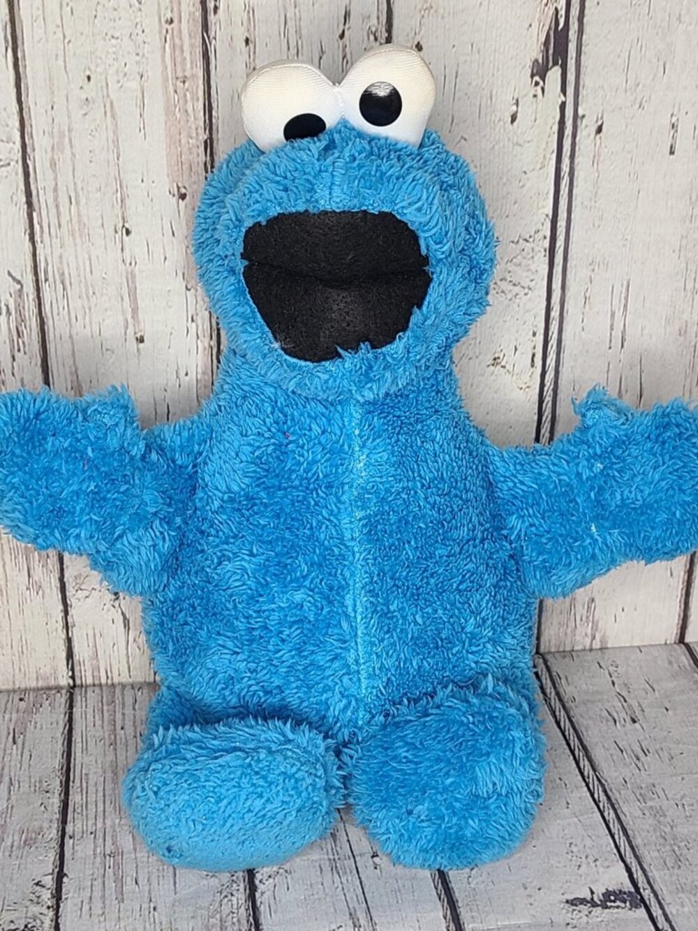 12" Kohls Cares Sesame Street Cookie Monster Plush Stuffed Toy Blue Muppet